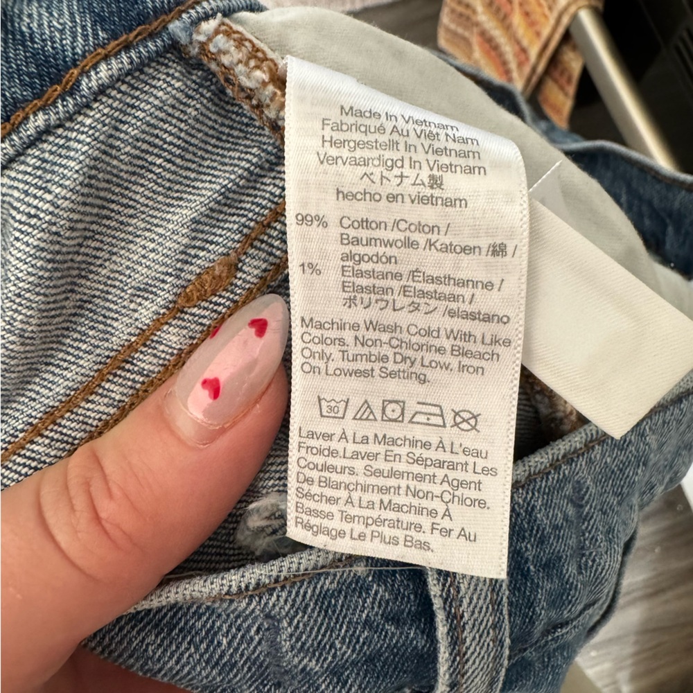 Madewell Mid-Rise Perfect Vintage Jean in Ainsdale Wash Size 25 - Picture 11 of 11